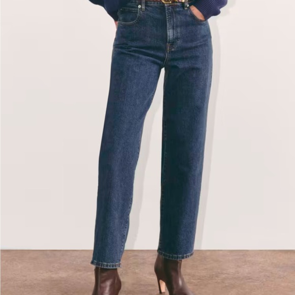 EVERLANE The Way High Jean in Vintage Indigo - Picture 2 of 7